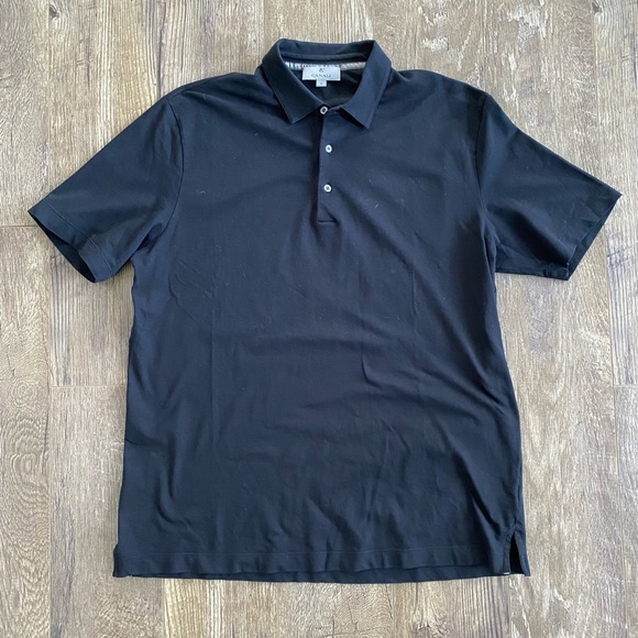 Canali Black Polo Shirt - Picture 2 of 4
